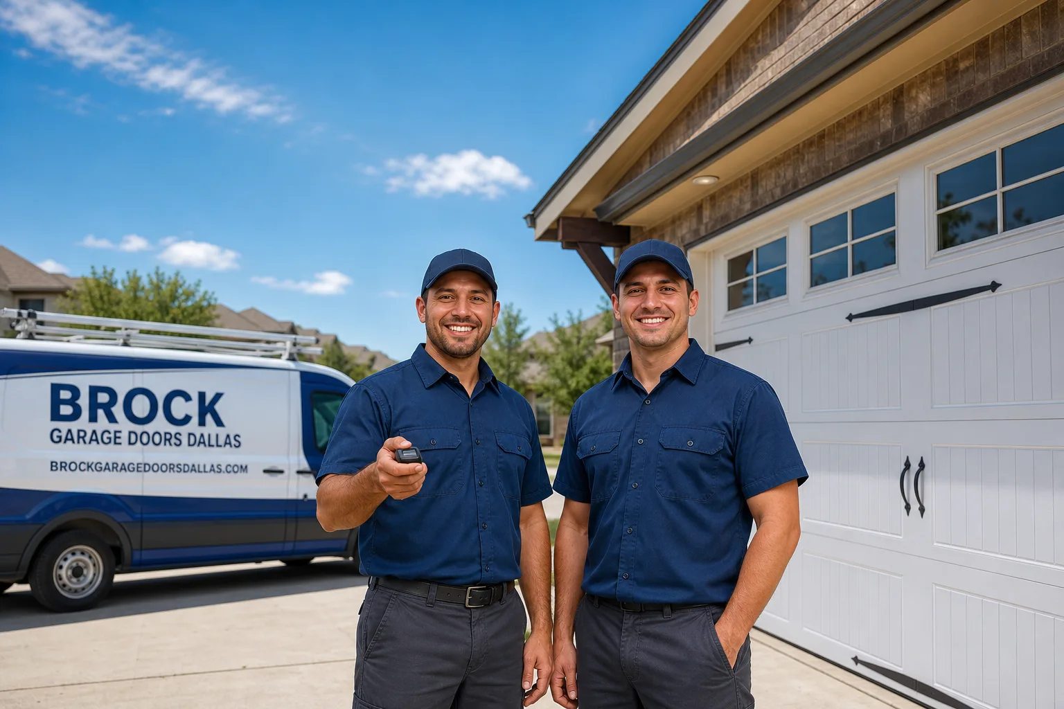Brock Garage Doors Dallas garage door team